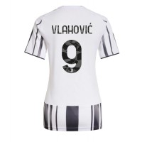 Juventus Dusan Vlahovic #9 Domáci Ženy futbalový dres 2025-26 Krátky Rukáv
